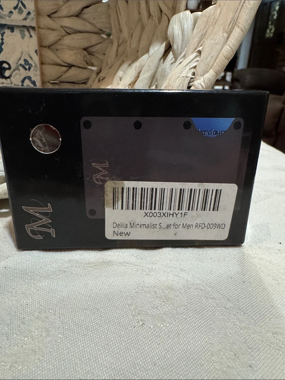 Montana West Black Money Clip Gift Box